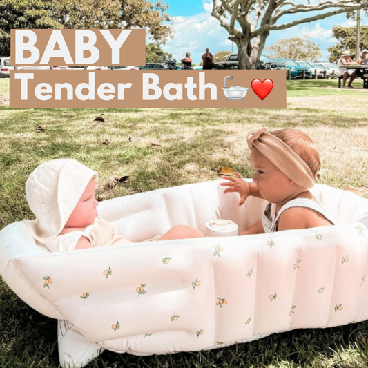 DropVibeHub™ Inflatable Baby Bath