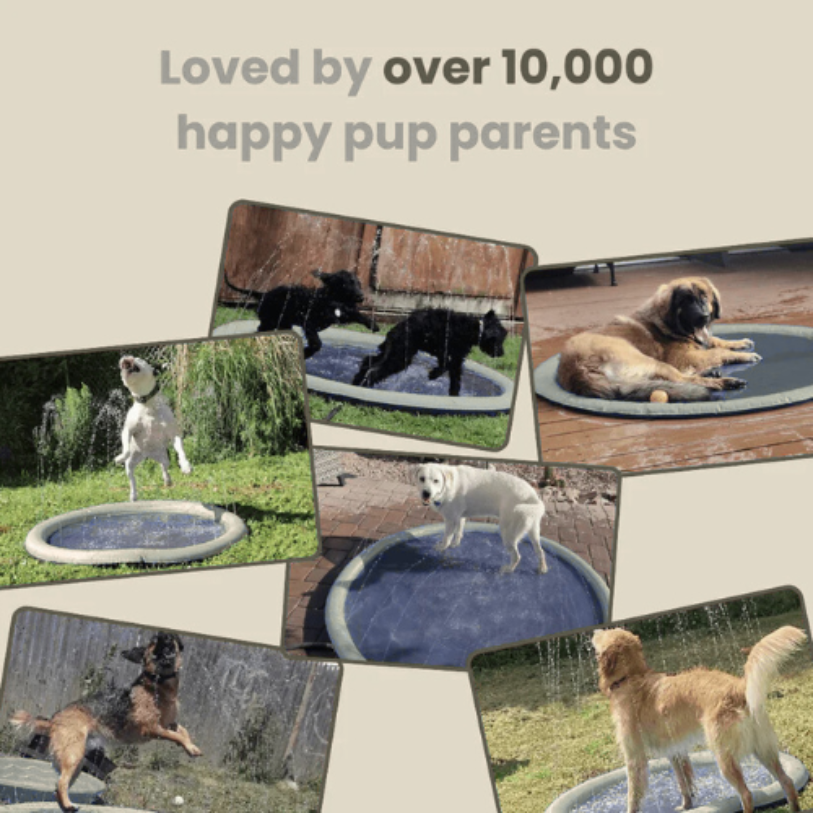 DropVibeHub™ Sprinkler Pad