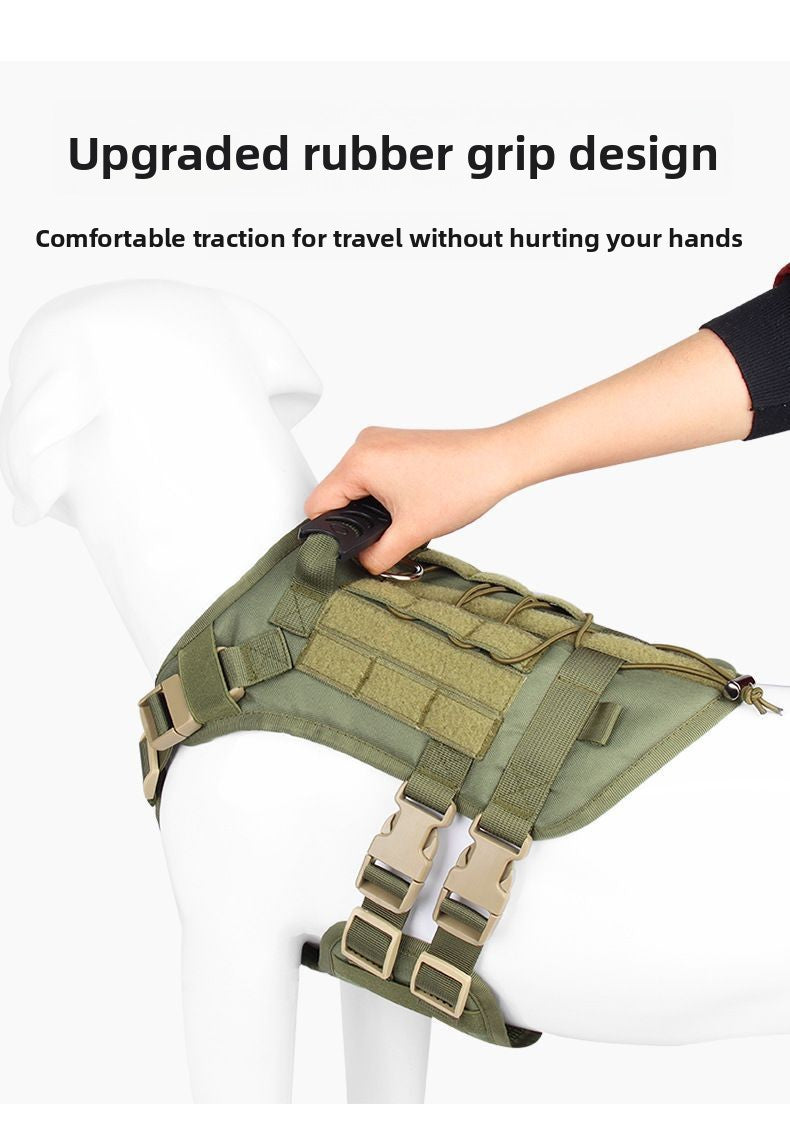 VibeTactic™ Dog Tactical Chest Harness