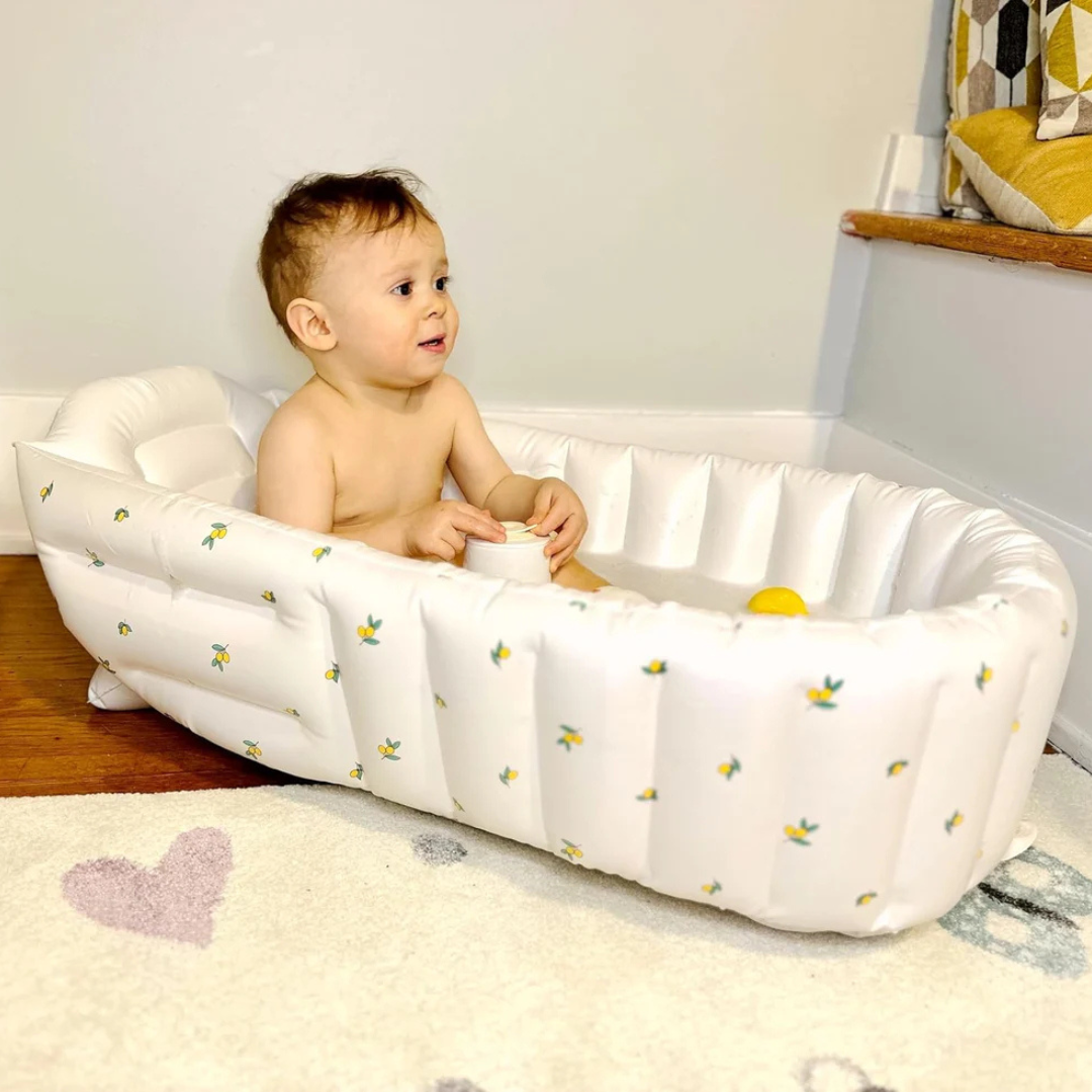 DropVibeHub™ Inflatable Baby Bath