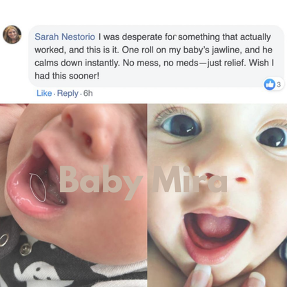 DropVibeHub® Teething Relief Roller