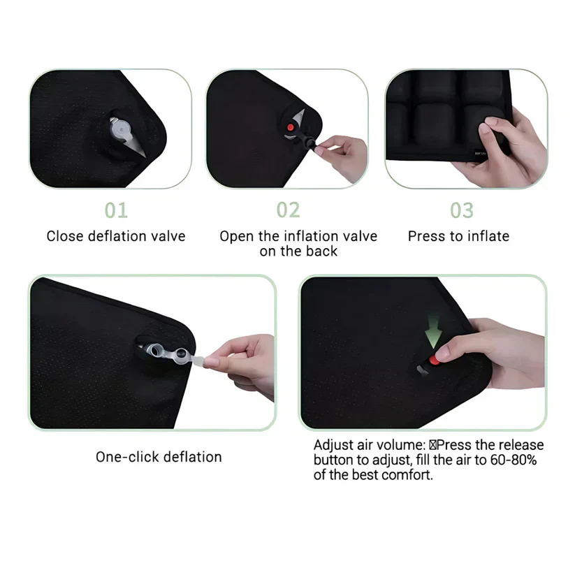 DropVibeHub™Inflatable Travel Pillow