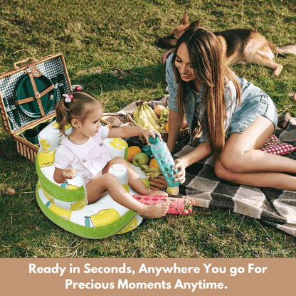 DropVibeHub ™ Inflatable Baby Chair