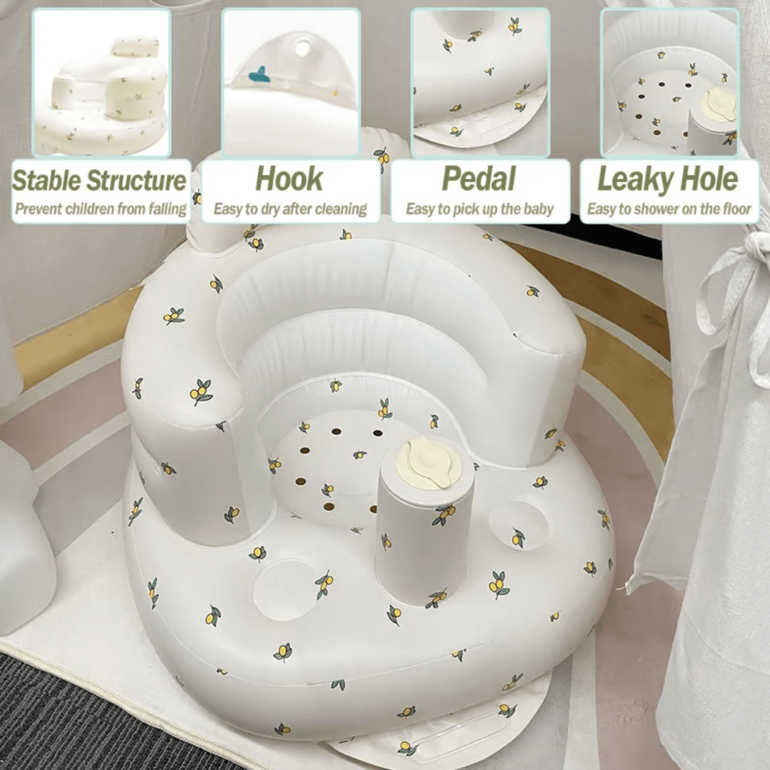 DropVibeHub ™ Inflatable Baby Chair
