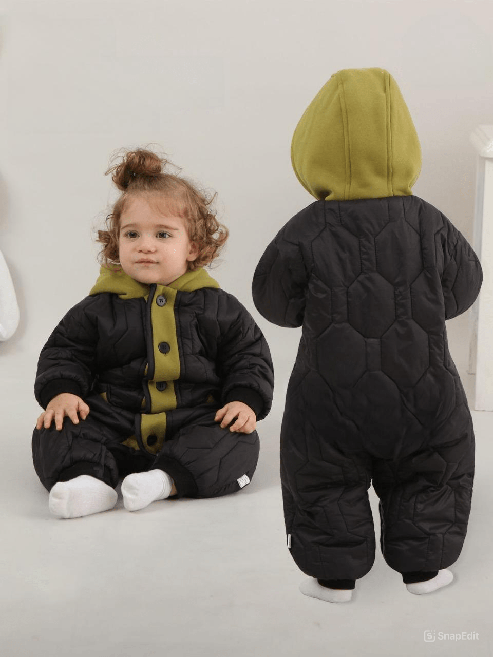 DropVibeHub™ Deer Fur Romper for Boys & Girls