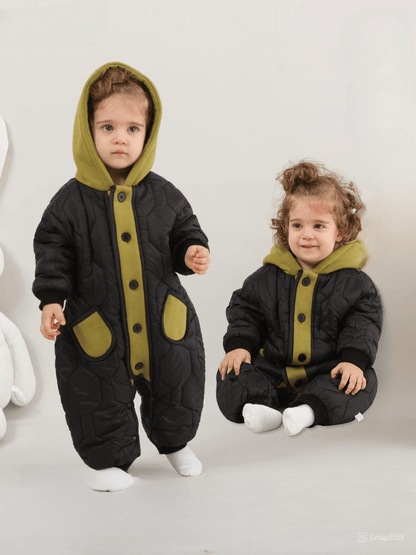 DropVibeHub™ Deer Fur Romper for Boys & Girls