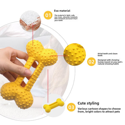 VibeChew™ EVA Teething & Chew Dog Toy